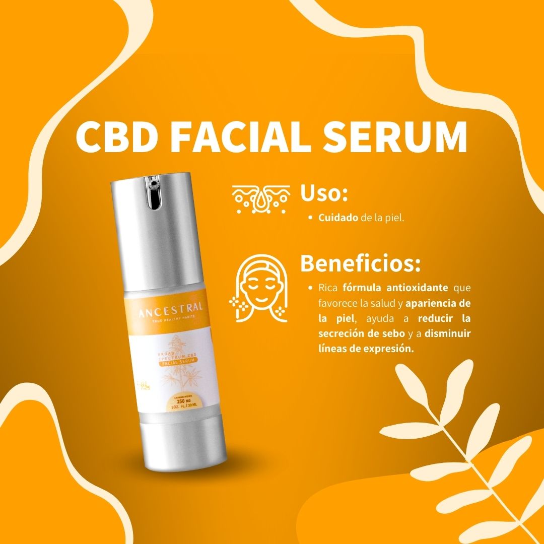 Serum Facial 250mg CBD